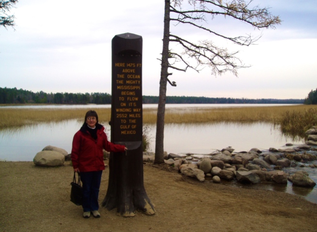 Me at the source of the Mississippi, 2006